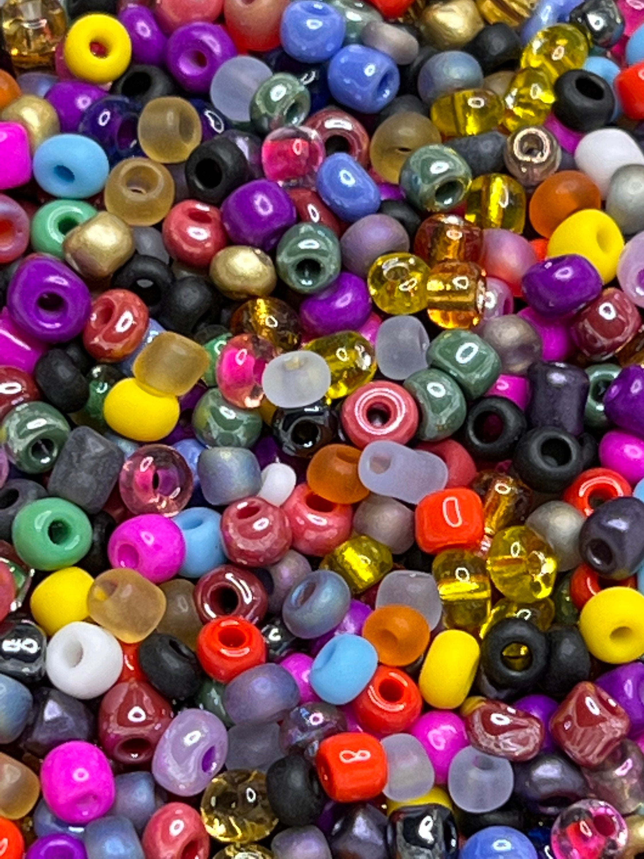 Bulk mixed 6/0 Seed beads