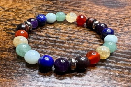 7 chakras Energy Bracelet