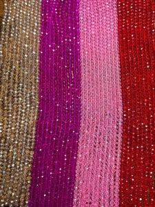 6mm Rondelle Crystal Beads