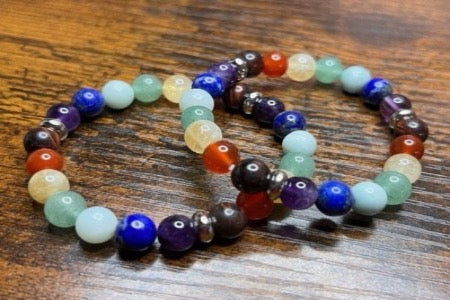 7 chakras Energy Bracelet