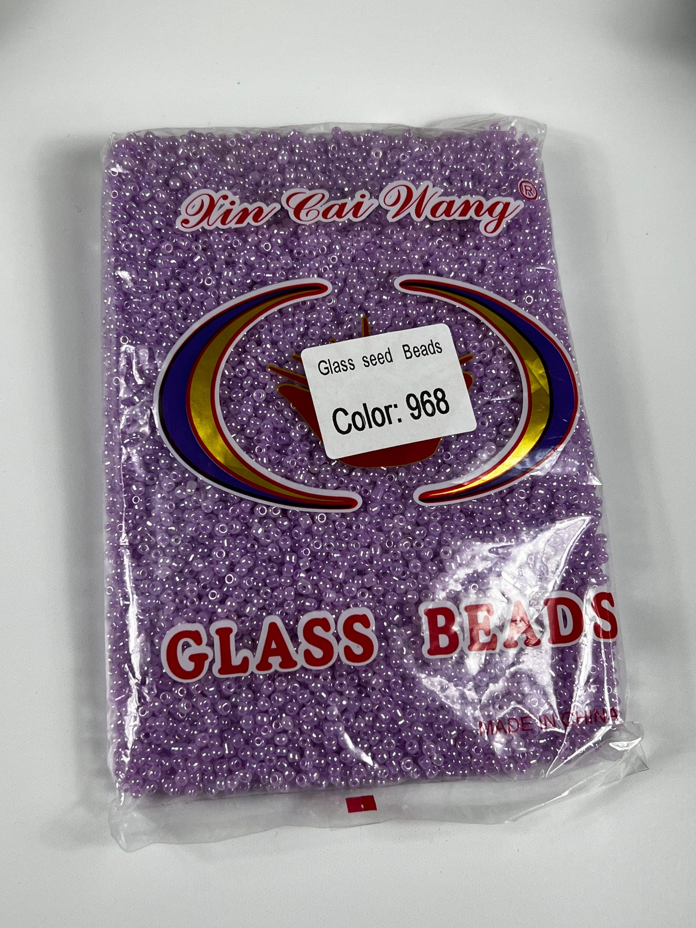 Size 8/0  luminous and Two cut Bulk glass seed beads 450 grams for waist beads and jewelry