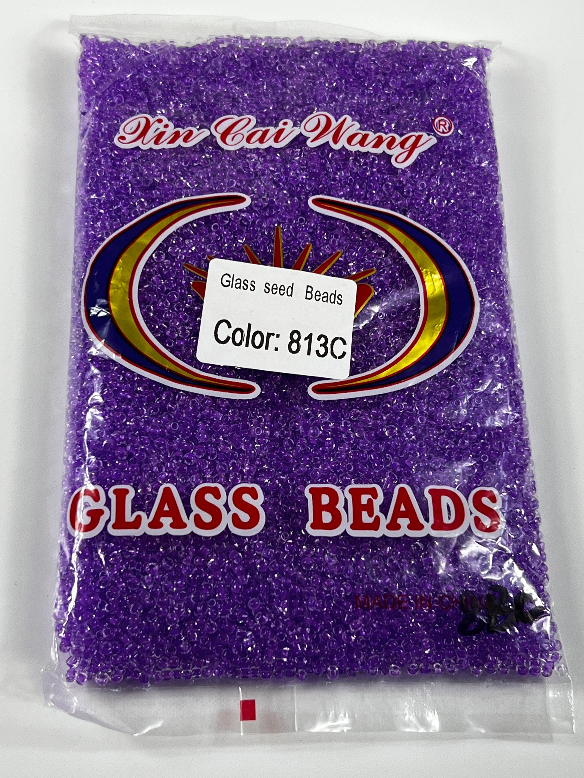 Size 8/0  luminous and Two cut Bulk glass seed beads 450 grams for waist beads and jewelry