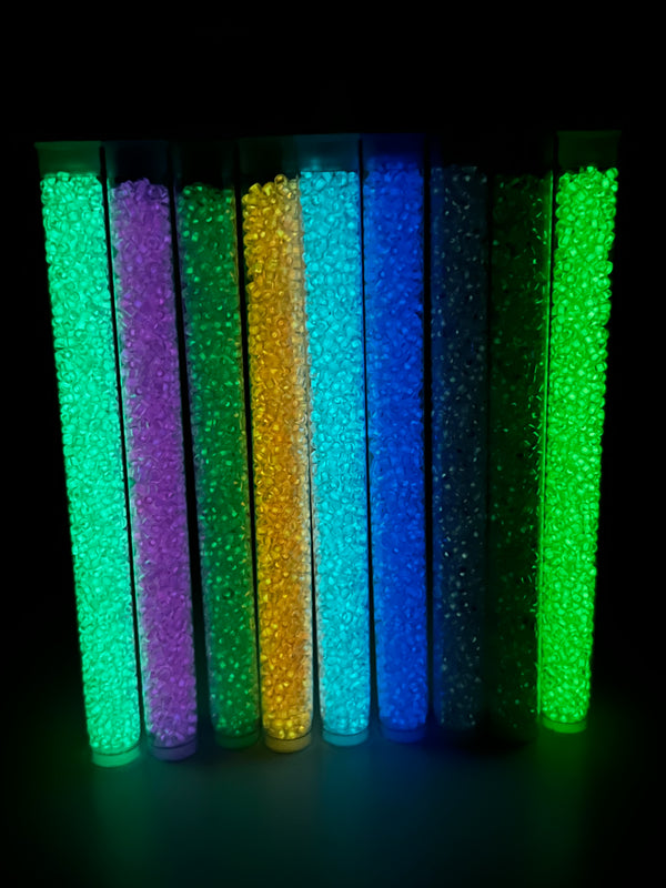 Glow in the dark beads