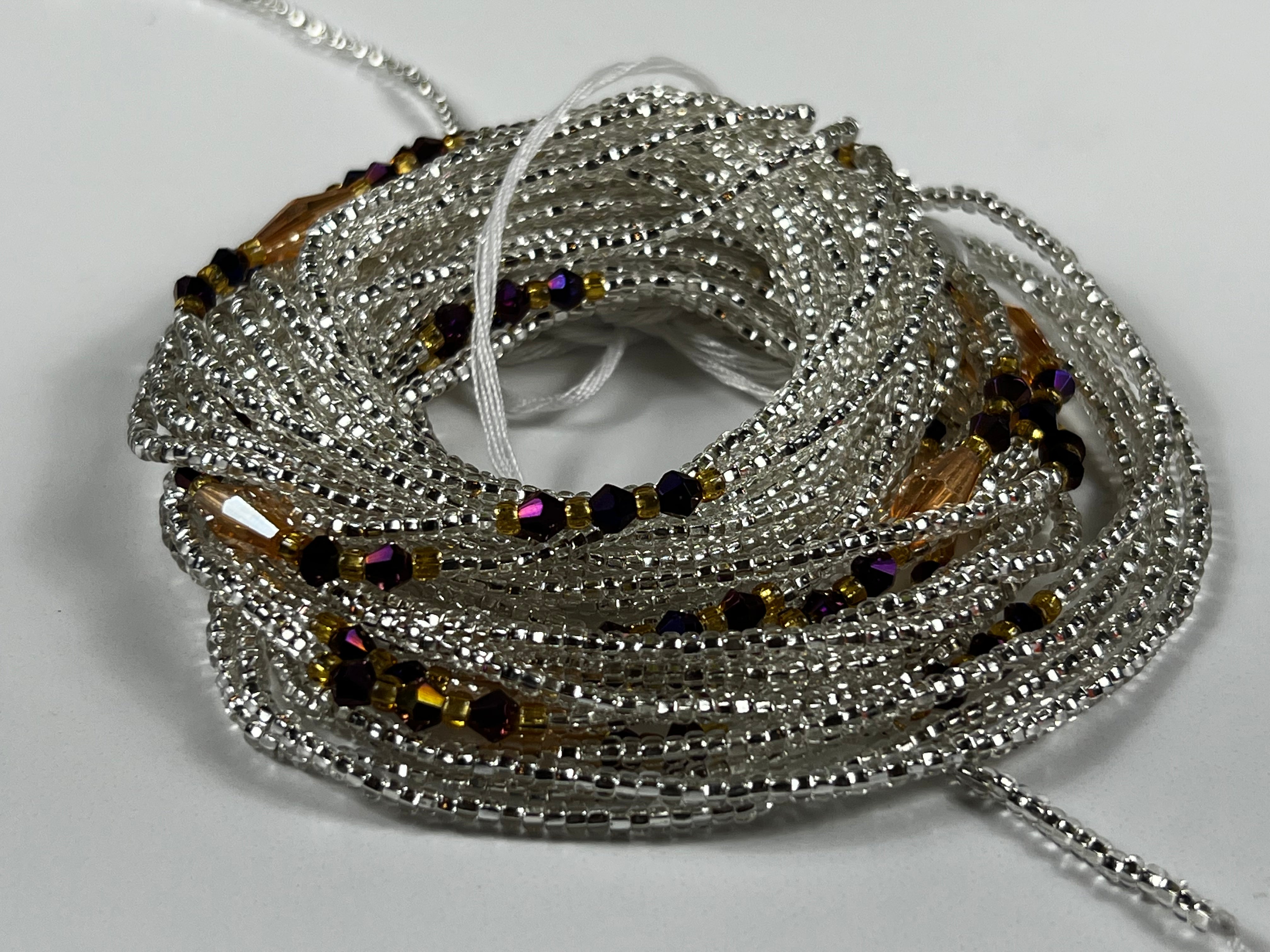 Bling waist discount beads